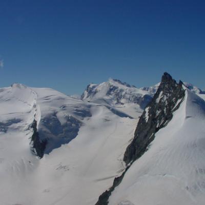 Vue du sommet de l'Allalin