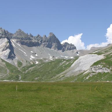Région de Flims aux Grisons