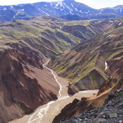 Trek en Islande Blahnukur Ladmannalaugar