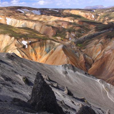 Trek en Islande Blahnukur Ladmannalaugar