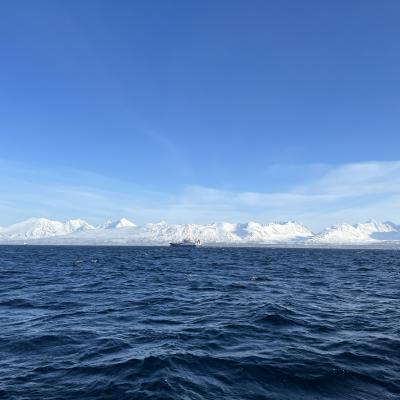 Trek en Norvège, alpes Lyngen